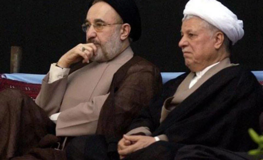 اکبر هاشمی رفسنجانی و سید محمد خاتمی