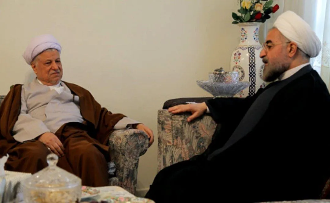 اکبر هاشمی رفسنجانی و حسن روحانی