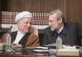 اکبر هاشمی رفسنجانی و علی لاریجانی