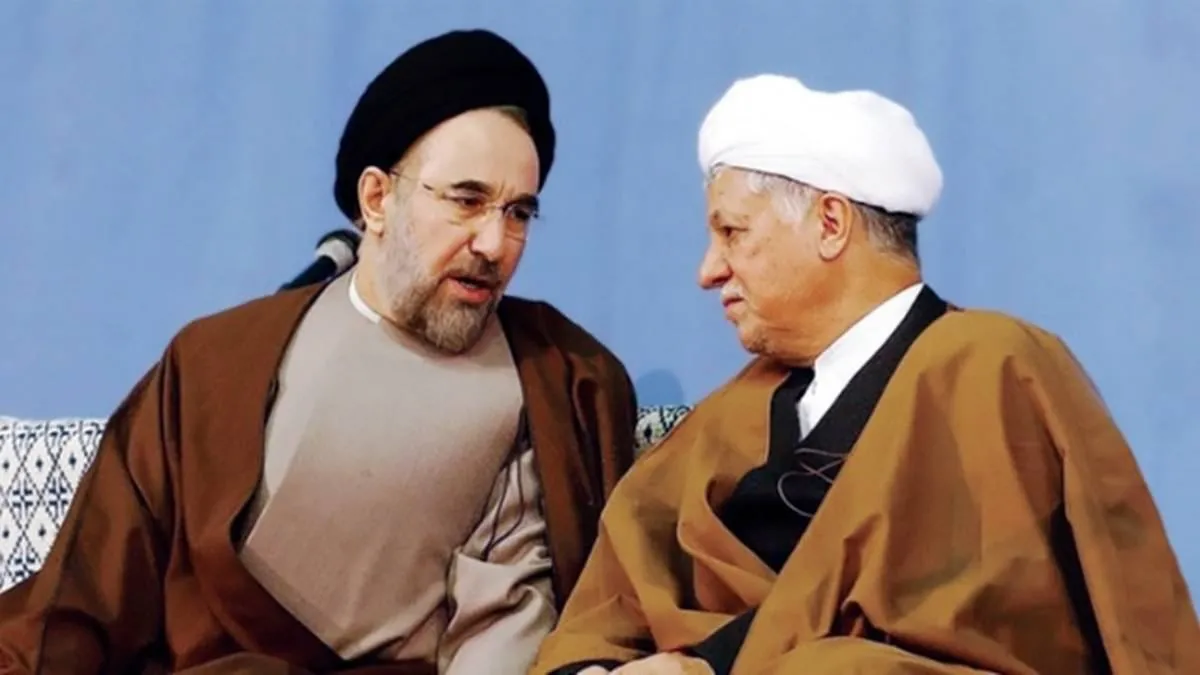 اکبر هاشمی رفسنجانی و سید محمد خاتمی