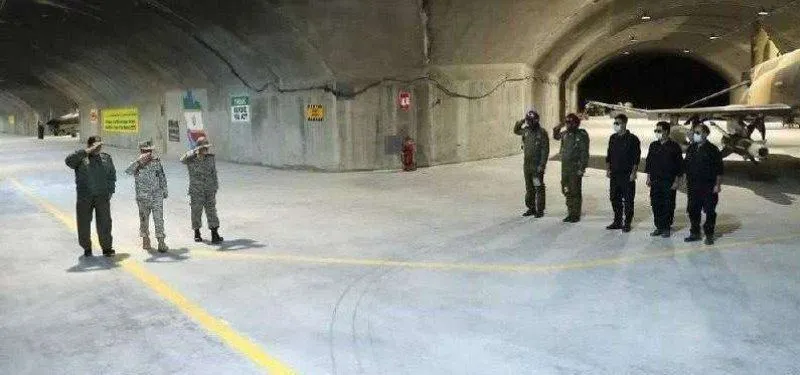  نیروی هوایی ارتش از نخستین پایگاه هوایی زیرزمینی خود با نام عقاب ۴۴ رونمایی کرد
