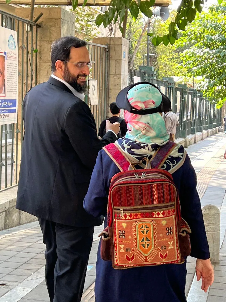  حجت الاسلام والمسلمین دکتر محسن برهانی به مرخصی آمد