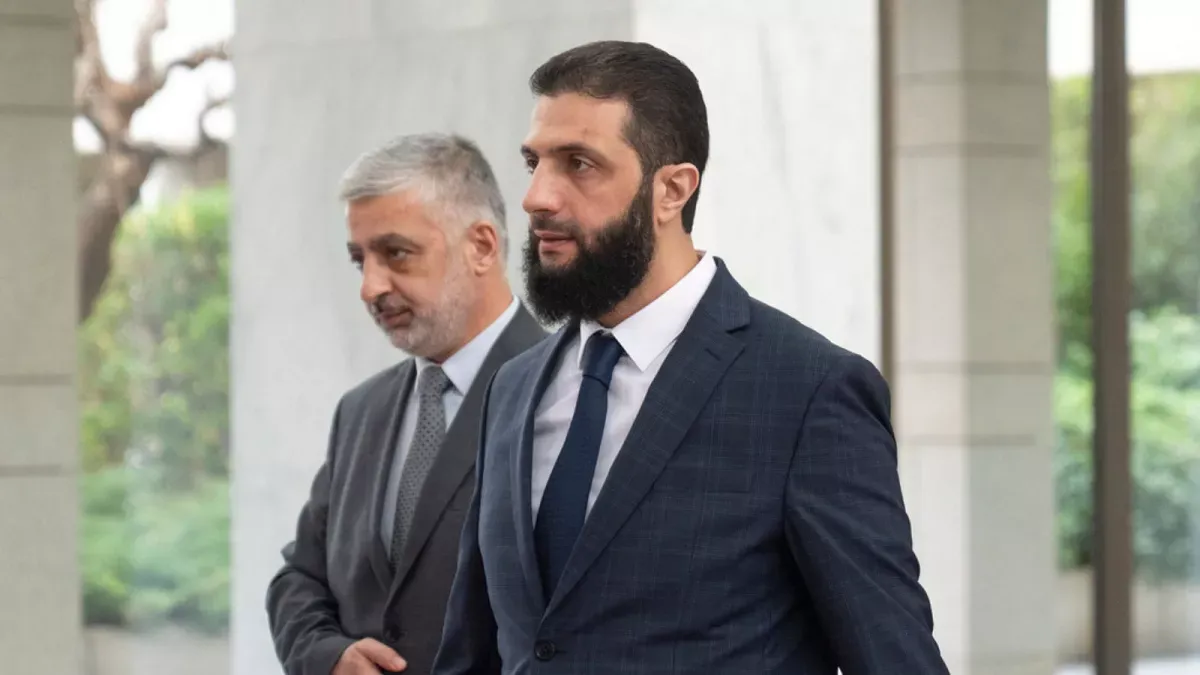 احمد الشرع، رهبر تحریر الشام با وزرای خارجه فرانسه و آلمان در دمشق دیدار کرد