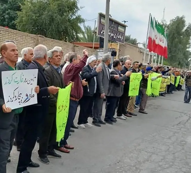 تجمع بازنشستگان تامین اجتماعی در چند شهر مختلف 