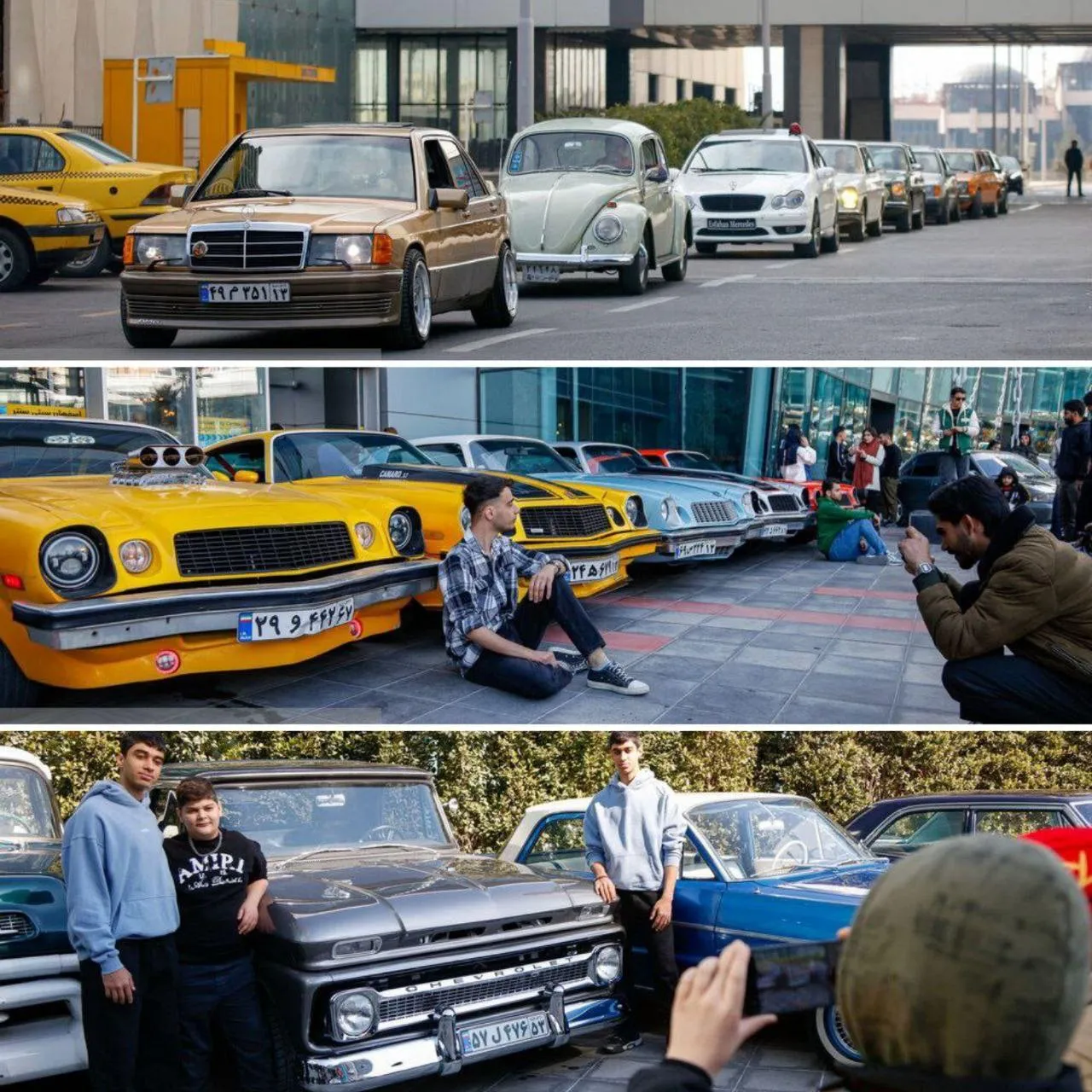 همایش خودروهای تاریخی در اصفهان