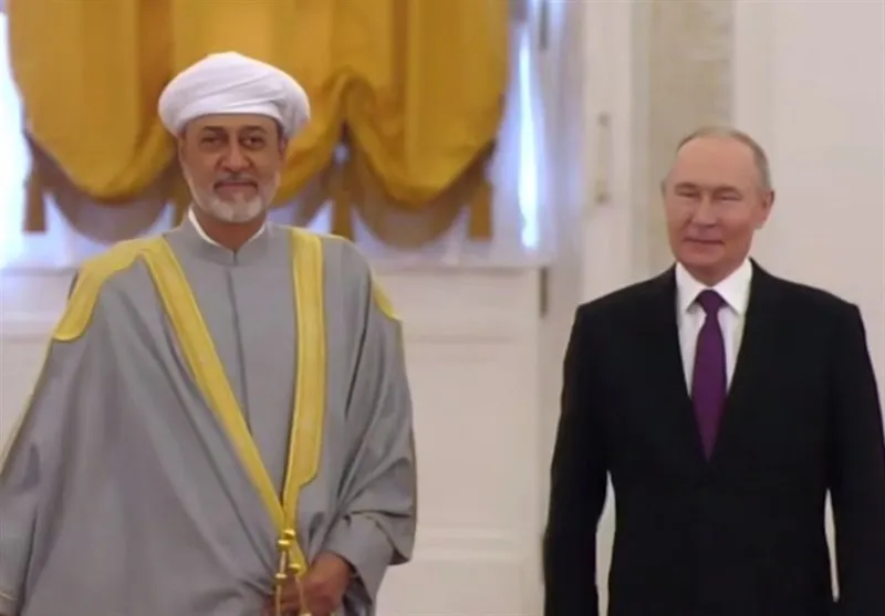 سلطان عمان با پوتین دیدار کرد