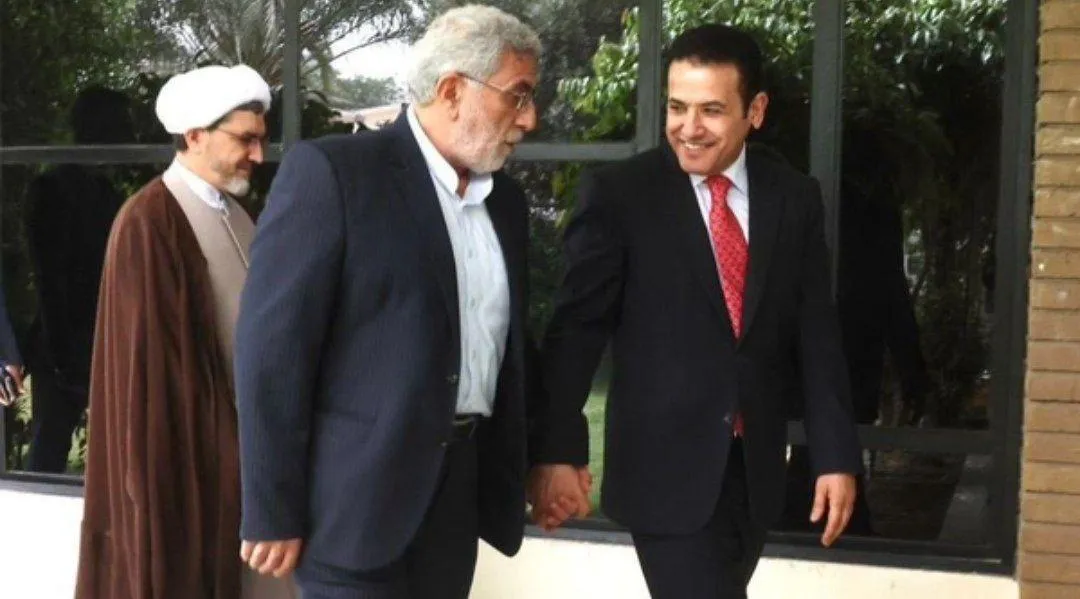  دیدار مشاور امنیت ملی عراق و سردار قاآنی در بغداد