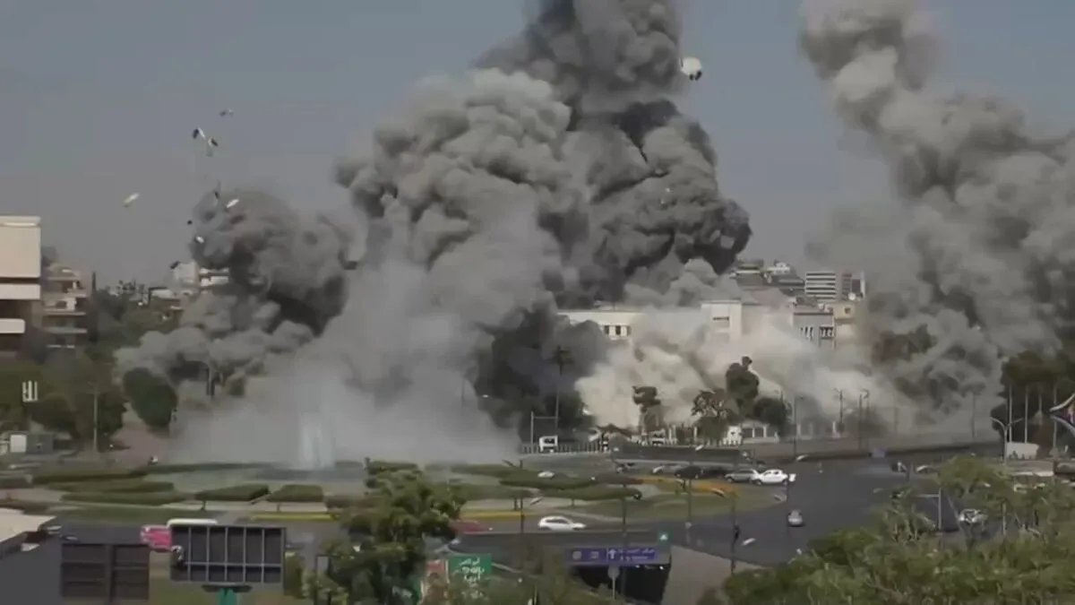 اسرائیل در ۶ نوبت ساختمان فرماندهی ستاد مشترک ارتش سوریه را هدف قرار داد.