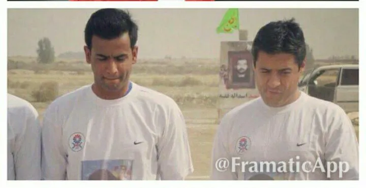  علیرضا فغانی ده سال پیش، داوری در زمین خاکی زایرعباسی شهرستان دشتی بوشهر