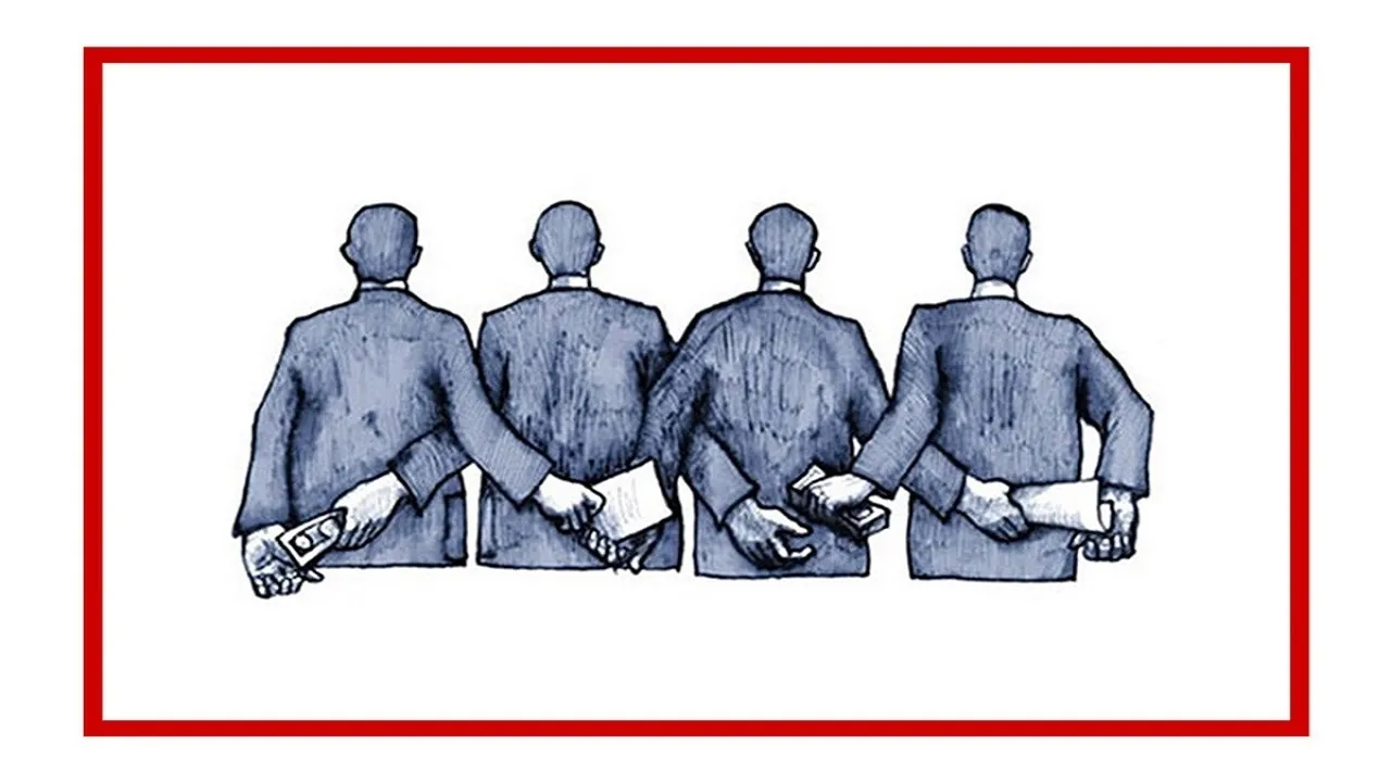  قابل توجه آقایان تصمیم ساز و مجری مبارزه با فساد خدا قوت