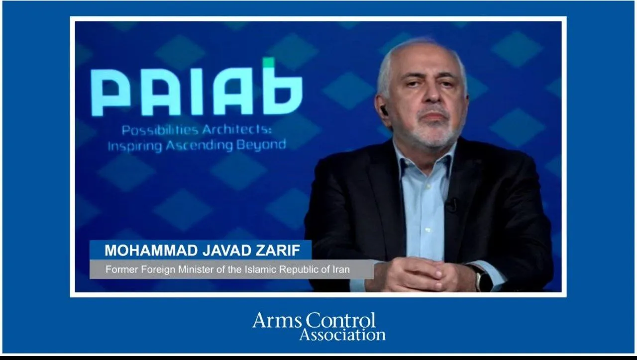 ظریف در سخنرانی نشست انجمن کنترل تسلیحات: مردم و رهبران ایران، برنامه هسته‌ای را از دریچه عزت می‌بینند