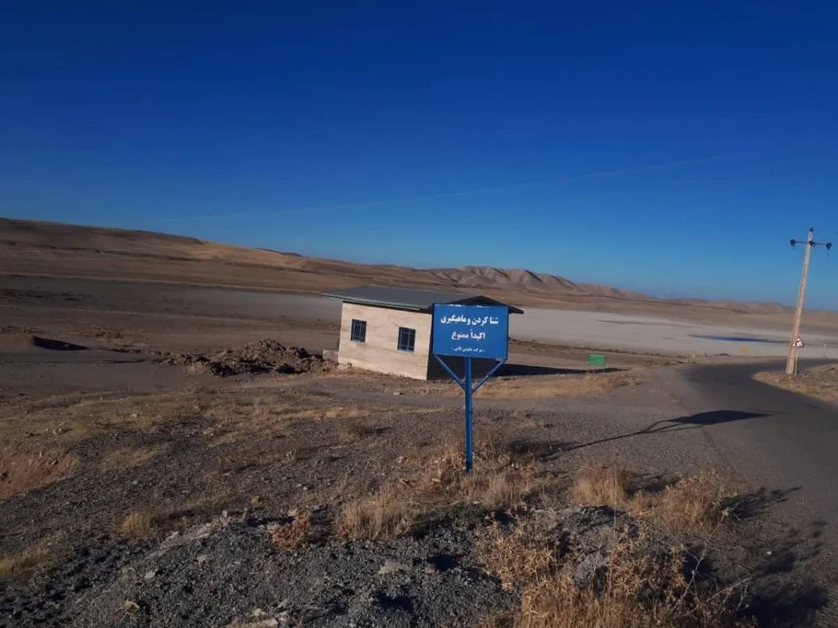  دریاچه پری در استان زنجان به طور کامل خشک شد / رودخانه قزل اوزن هم دارد کاملا خشک می‌شود 