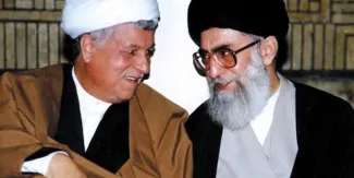 اکبر هاشمی رفسنجانی و سید علی خامنهای