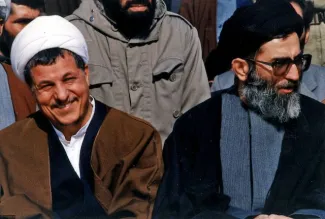 اکبر هاشمی رفسنجانی و سید علی خامنهای