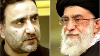 سید علی خامنهای و سید مصطفی تاجزاده