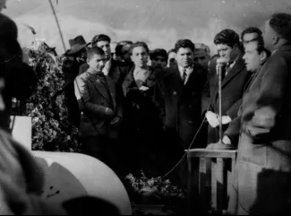 عکس کم‌نظیری که لحظاتی قبل از ترور نافرجام دکتر حسین فاطمی