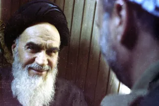 نخستین روزهای پس از پیروزی انقلاب، یاسر عرفات اولین چهره‌ی بین‌المللی بود که به ایران آمد. 