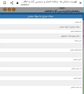 در سامانه انتشار و دسترسی آزاد به اطلاعات کلمه «ستاد» سرچ شد؛ نتیجه را ببینید