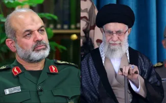 آیت الله خامنه‌ای و احمد وحیدی