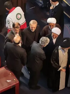 چهره‌های بی غم در افتتاحیه مجلس خبرگان رهبری