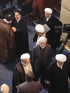 چهره‌های بی غم در افتتاحیه مجلس خبرگان رهبری