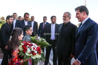 تصاویری دیده نشده از دیدار مسعود پزشکیان از اقلیم کردستان عراق