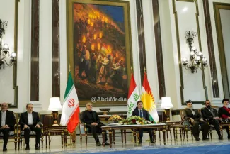 تصاویری دیده نشده از دیدار مسعود پزشکیان از اقلیم کردستان عراق