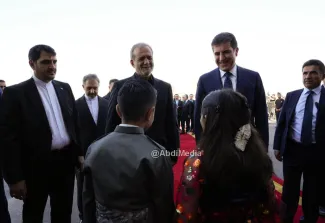 تصاویری دیده نشده از دیدار مسعود پزشکیان از اقلیم کردستان عراق