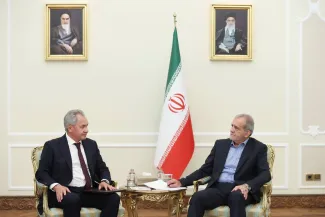 دیدار دبیر شورای امنیت ملی روسیه با مسعود پزشکیان رئیس جمهور