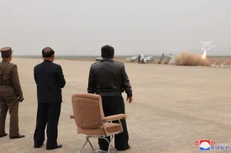 Images of drone testing in North Korea