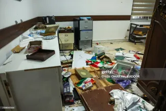 تصاویری از خسارات وارده به سفارت ایران در دمشق بعد از حمله صبح امروز