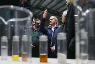  بازدید رئیس‌جمهور از دانشگاه جامع امام حسین