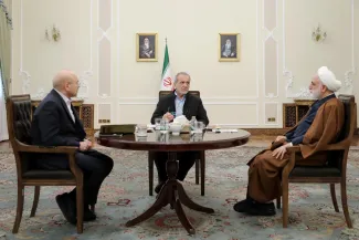  جلسۀ سران قوا در نهاد ریاست‌جمهوری برگزار شد
