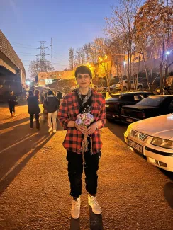 اولین تصاویر منتشر شده از مطهره گونه‌ای پس از آزادی از زندان