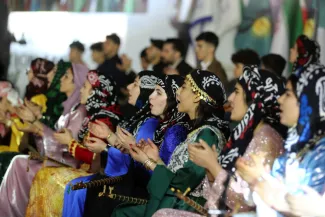 تصاویر خبرگزاری آناتولی ترکیه از جشن نوروز در میدان آزادی تهران