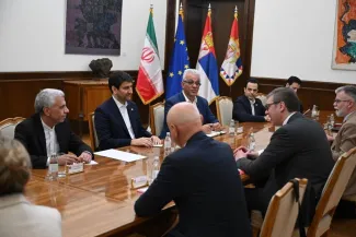  سید ستار هاشمی، وزیر ارتباطات و فناوری اطلاعات، در چارچوب برنامه توسعه «دیپلماسی فناوری»، به دعوت رسمی «وزیر اطلاعات و مخابرات صربستان»، به بلگراد، سفر کرده است. 