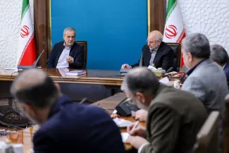  گزارش تصویری از جلسه بررسی راهکارهای رفع ناترازی انرژی با حضور سران قوا