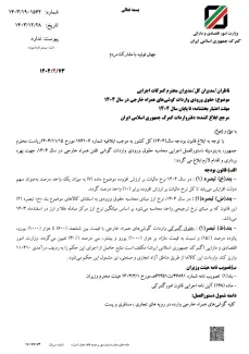 نحوه محاسبه حقوق ورودی تلفن همراه و نرخ ارز مورد محاسبه 📌حقوق گمرکی واردات گوشی همراه خارجی با قیمت بین ۶۰۰ تا ۱۰۰۰ یورو ۱۵ درصد و نسبت به قیمت بالاتر ۳۰ درصد 📌بهمراه جدول حقوق گمرکی و سود بازرگانی انواع گوشی تلفن همراه بر اساس ارزش و نوع گوشی و نحوه واردات بصورت آماده یا CKD در رویه های تجاری و مسافری و پستی