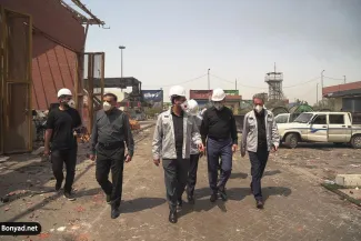  سفر هیئت اعزامی بنیاد مستضعفان به بندرعباس