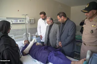  سفر هیئت اعزامی بنیاد مستضعفان به بندرعباس