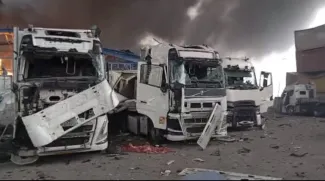 خاکسپاری ۲ جانباختهٔ حادثهٔ بندر شهید رجایی