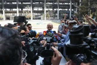 جبلی: فکرش را نمی کردم ساختمان شیشه ای را مورد هدف قرار دهند