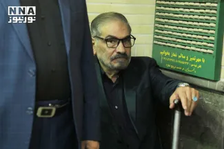  تصاویری از دریابان شمخانی در مراسم بزرگداشت سردار غلامرضا محرابی در مسجد ولی عصر تهران