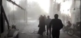  ویدیویی جدید از لحظه بمباران ساختمان شیشه‌ای صداوسیما