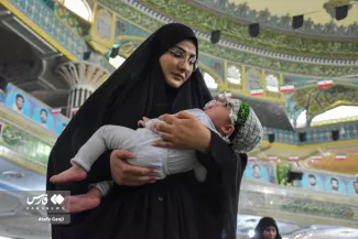 اجتماع «شیرخوارگان حسینی» در شهرهای مختلف/فارس