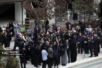 بازدید سفرای خارجی از ساختمان شیشه‌ای صداوسیما