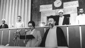 رابوالحسن بنیصدر نخستین رئیسجمهور جمهوری اسلامی ایران