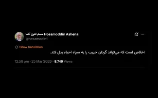گردان حبیب بخش قدرتمند اما کوچکی از طیف بزرگ تر است که طیف بزرگ تر اخلاص نیاز دارد