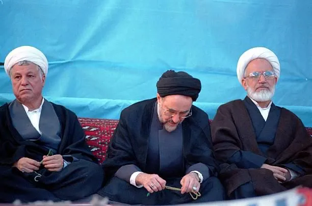 اکبر هاشمی رفسنجانی، مهدی کروبی و سید محمد خاتمی