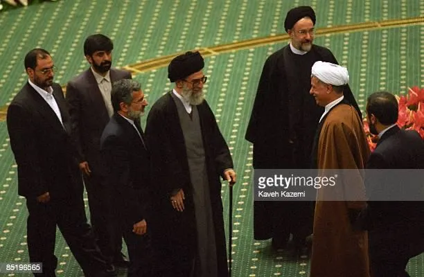 اکبر هاشمی رفسنجانی، سید محمد خاتمی و سید علی خامنه‌ای
